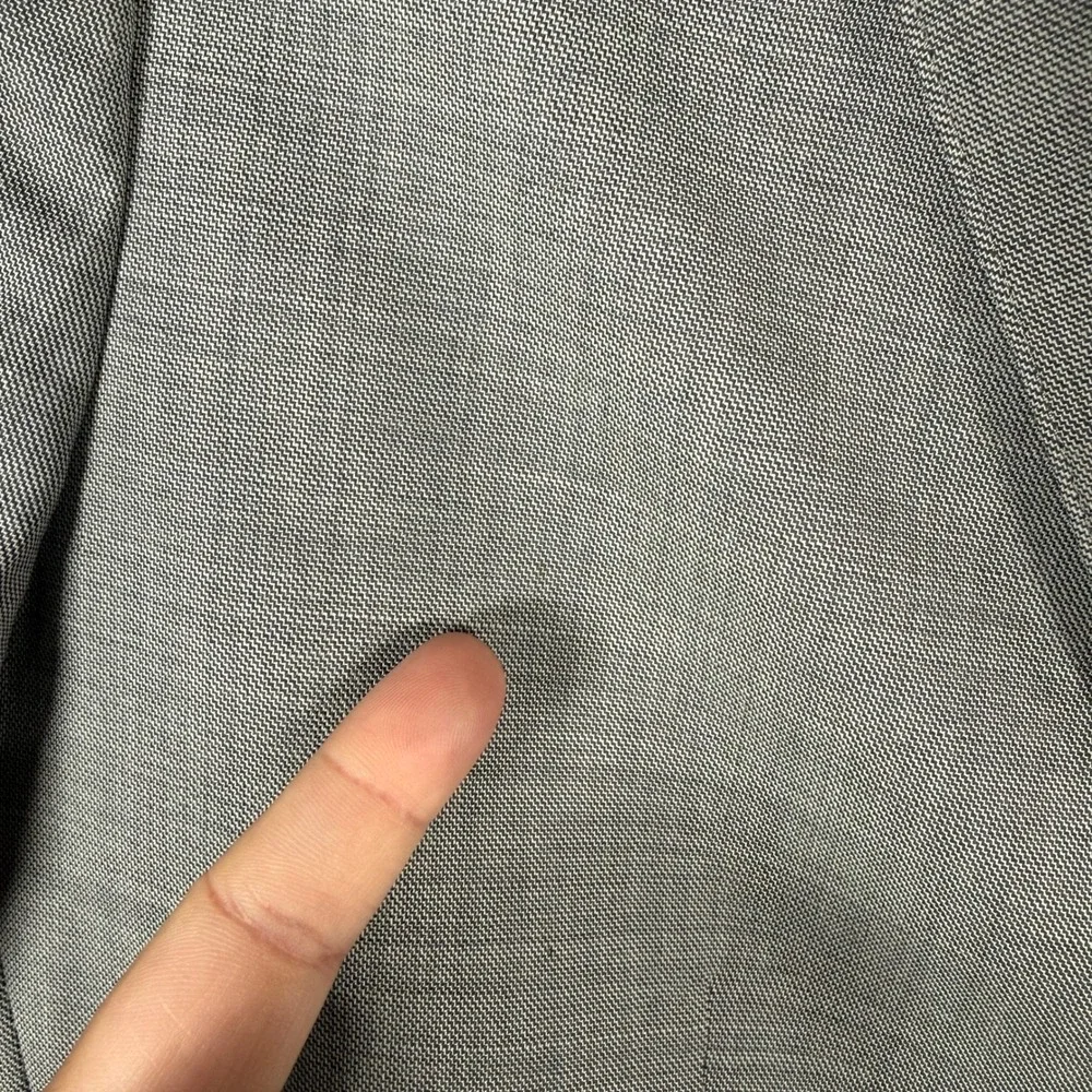 Bonobos Blazer Mens 42R Gray Slim Fit Two Button Wool Blend Sport Coat Plaid